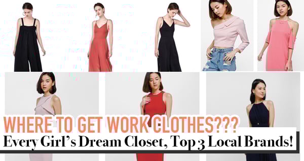 Top 3 Local Brands To Build Your Dream Closet! We Bring The Wardrobe Secrets Of The Working World To You.
