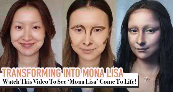 This Chinese Makeup Artist Transformed Into Mona Lisa Overnight And Here's How She Did It