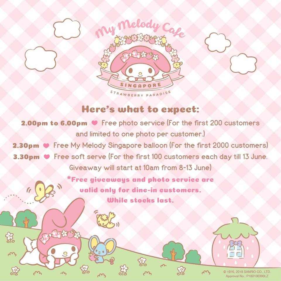 My Melody Cafe Singapore