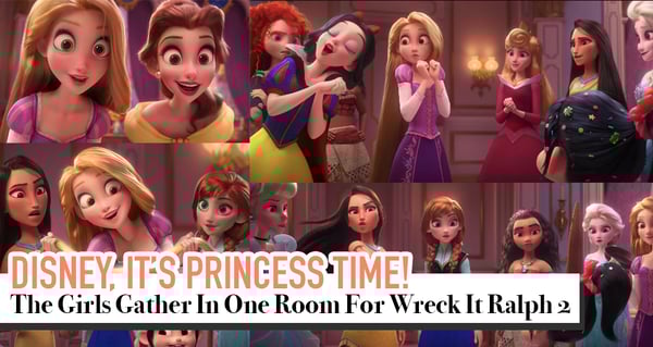Our Favourite Disney Princesses Gathered For Wreck-It Ralph 2
