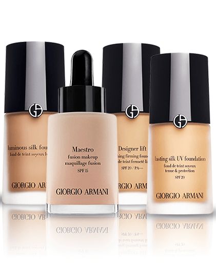 The 4 Types Of Armani's Award-Winning Foundation Explained, There's ONE ...