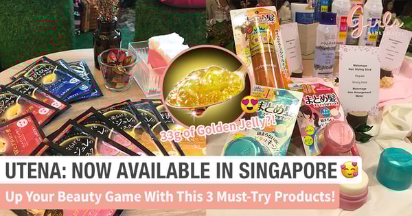 UTENA: Japanese Brand With Over 90 Years Of History Officially Launched In Singapore!