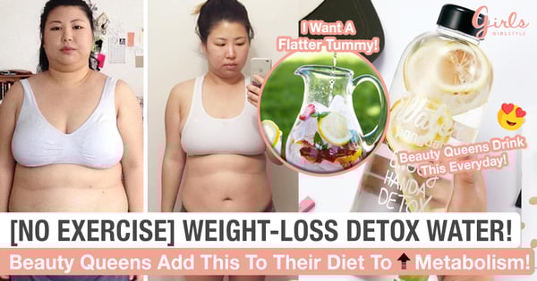 [Easiest Way To Lose Weight] You Have To Try These 5 Detox Water Lah!