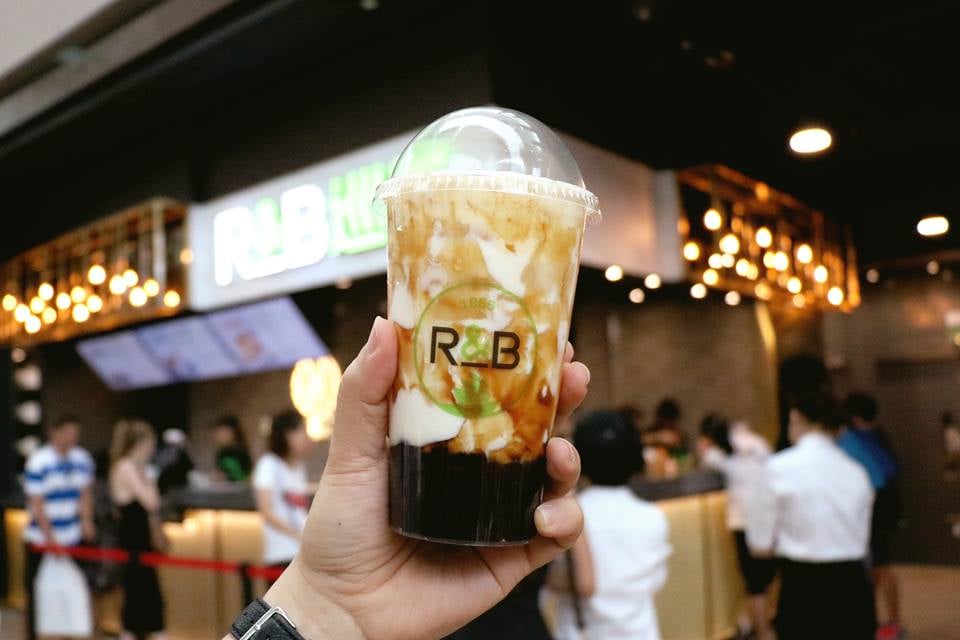 R&B 巡茶: Singapore's 1st Brown Sugar Boba Milk Tea with Cheese Brûlée ...