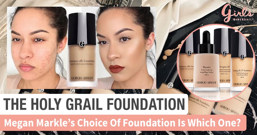 The 4 Types Of Armani's Award-Winning Foundation Explained, There's ONE ...