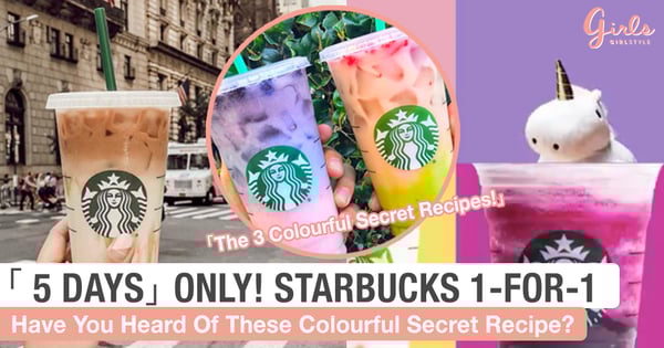 Starbucks 1-For-1 Is Back! These Colourful Drinks Are Simply, A Fruity Heaven~