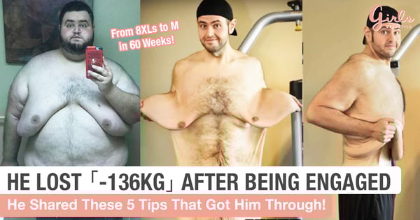 How This Guy Lost 136 KG After Being Engaged To His Childhood Sweetheart「The 5 Things He Did 」
