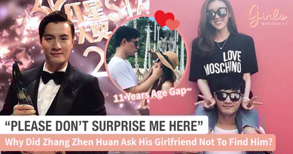 Mediacorp's Zhang Zhen Huan Video Called His Girlfriend To Make Sure She's In Singapore