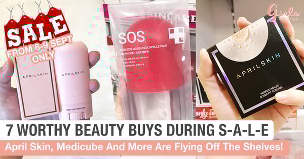 Get April Skin & Medicube @ 30~50% Off! 6-9 September Only!