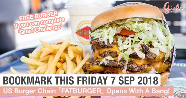 Bookmark「7 September 2018」Fat Burger Here To Make Your Partner Happy~