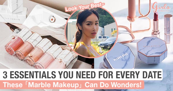 This Marble Makeup Is As Good As M.A.C, We Show You 3 Ways To Look Your Best At Date Nights