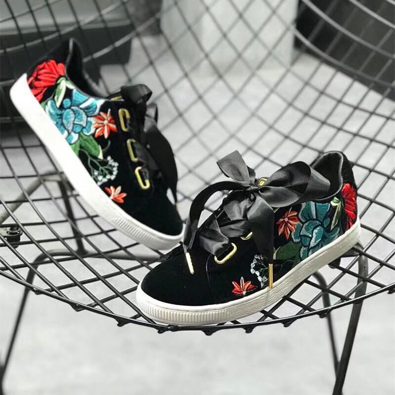 puma flower shoes