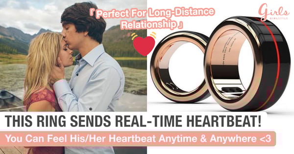 You Can Feel Your Partner's Heartbeat Anytime, Anywhere In The World With This Ring <3