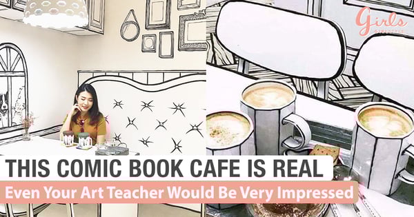 Cute Cafe In Korea That Looks Just Like Cartoon Drawings!