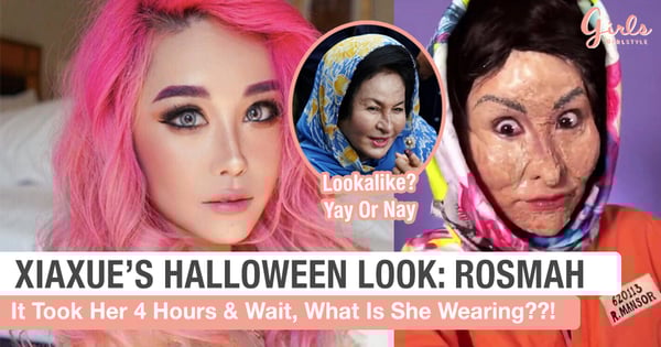 Xiaxue Transformed Herself Into Rosmah This Halloween And We Are ROFL
