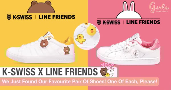These K-Swiss X LINE Friends Shoes Are Definitely Shoes Of The Year ♡