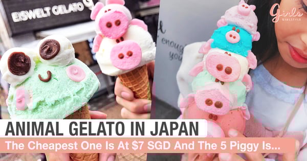 Animals Gelato Featuring Unicorn Poop, Froggy & Even 5 Scoops Of Little Pigs!