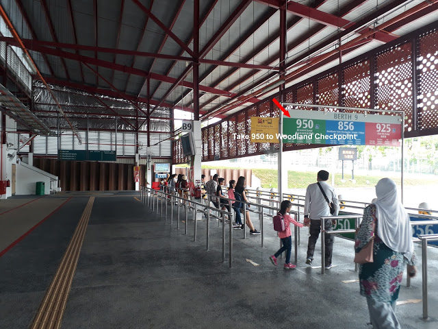 How to go from Singapore to KSL Mall to Holiday Plaza Step by Step Photo Guide 18