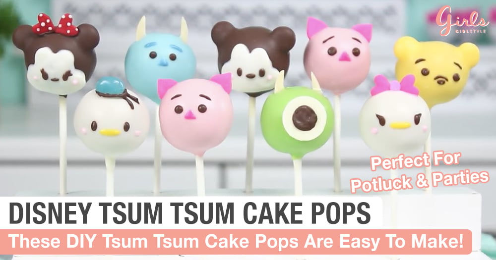 How To DIY Disney Tsum Tsum Cake Pops