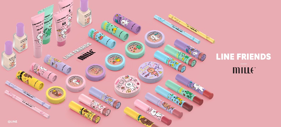 Line Friends x Mille Beaute: Spot Your Fav Line Friends Character Here