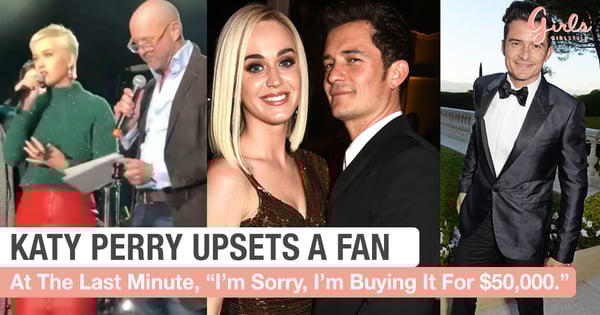 Katy Perry Leads Fans On At A Charity Event And Said, "I'm Sorry."