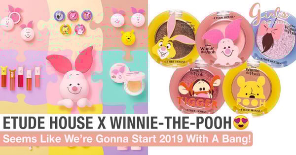 Etude House Just Revealed Their 2019 New Year Collection Featuring Winnie The Pooh & Friends!