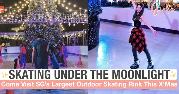 You Can Now Skate Under The Moonlight At Singapore's Largest Outdoor Skating Rink!