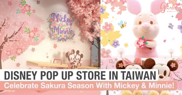 Celebrate Sakura Season With Mickey And Minnie Mouse In This Disney Pop-Up Store!