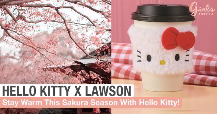 Coffee Lovers Can Now Fight The Cold With This Cute Hello Kitty Cup Warmer At Japan's Machi Cafe
