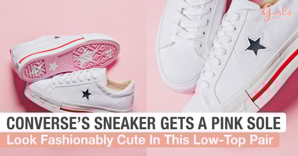 This Converse Shoe Now Comes With A Pink Sole And It's Too Adorable To Pass!