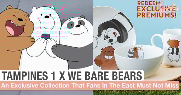 Tampines 1 Just Revealed A Cute We Bare Bears Collection That Every Fan Must Not Miss