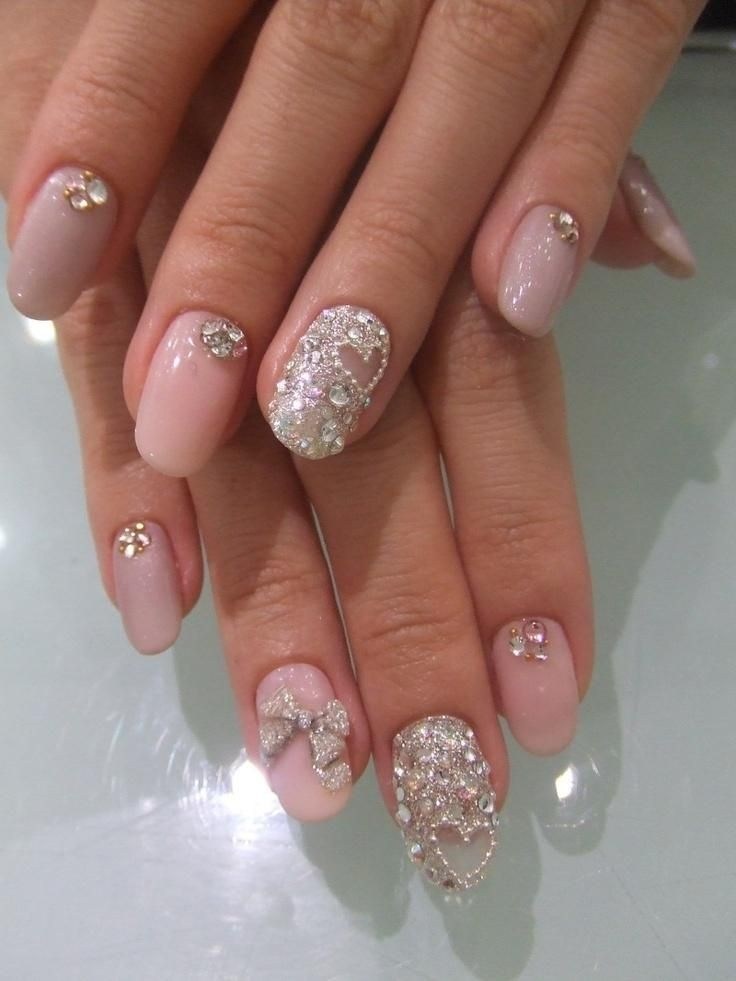 Beautiful-and-Elegant-Wedding-Nail-Design-for-Brides-10