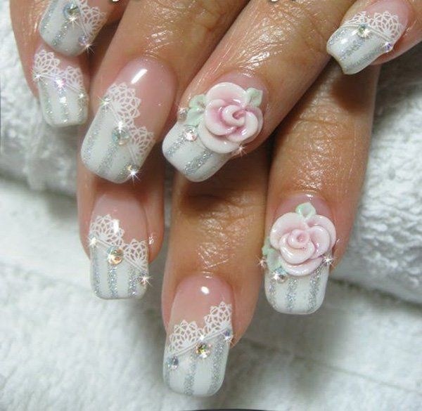 Beautiful-and-Elegant-Wedding-Nail-Design-for-Brides-18