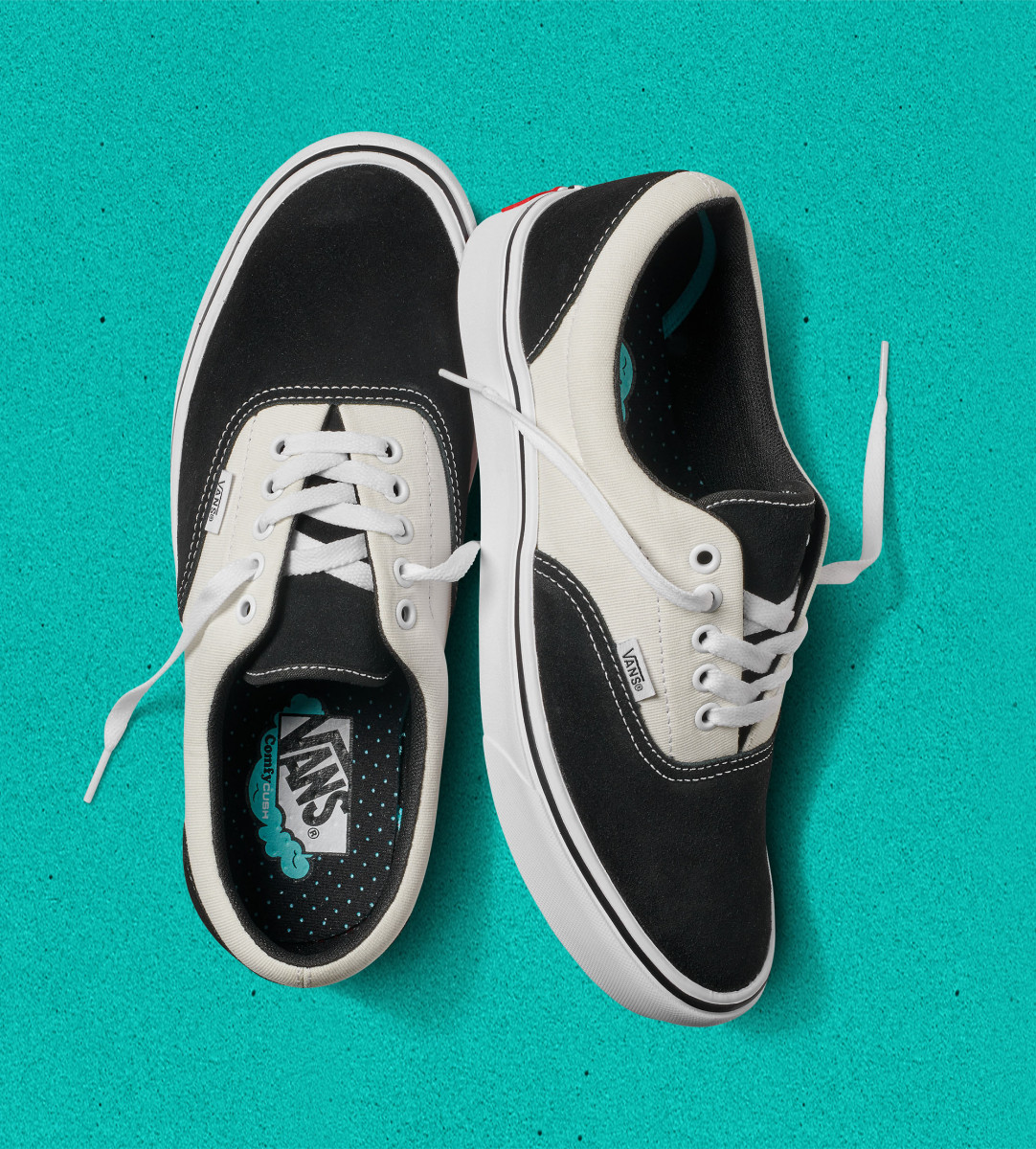 SP19_Classics_VN0A3WM9N8K_ComfyCushEra_Suede_Canvasblack_marshmallow