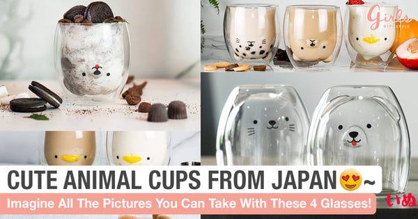 Missed Your Chance At China Starbucks? Check Out These Super Cute Animal Glass Cups!