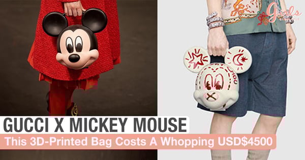 We Can't Stop Thinking About Gucci's USD$4500 Mickey Mouse Bag