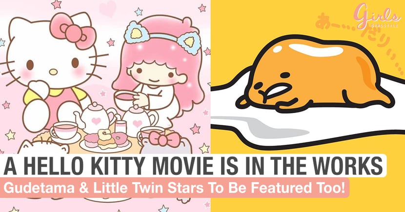 Hello Kitty Is Set To Hit Theatres With Gudetama Little Twin Stars In An English Language Film Girlstyle Singapore