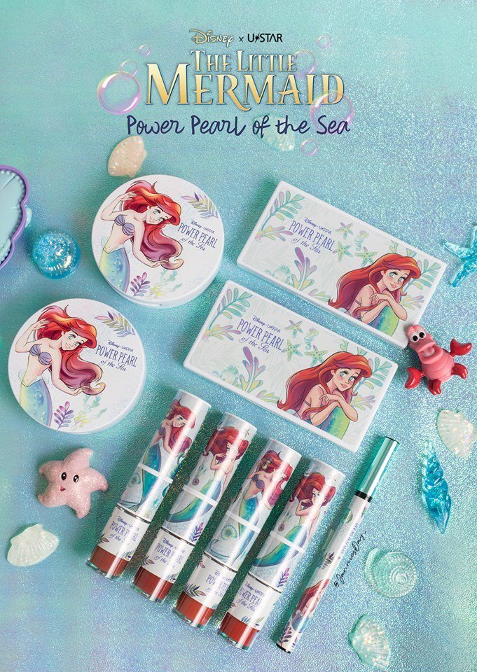 Thai Beauty Brand UStar Cosmetics Releases Little Mermaid-Themed Makeup ...