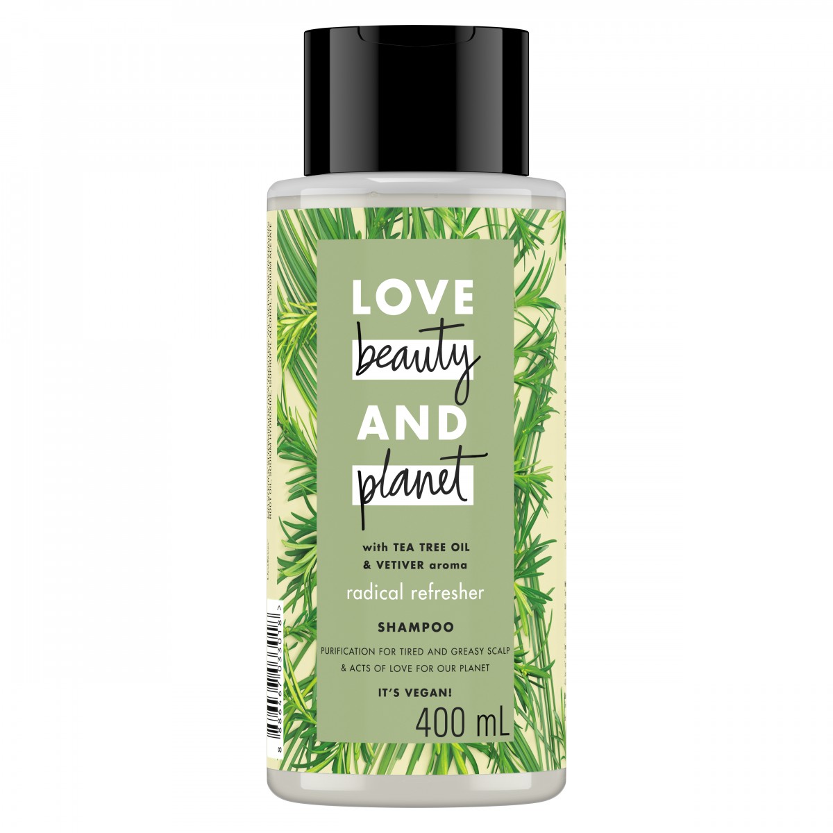 Love Beauty and Planet Tea Tree Oil & Vetiver Shampoo