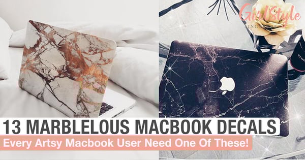 Here Are 13 Creative & Marblelous Skins All Macbook Users Won't Be Able To Resist