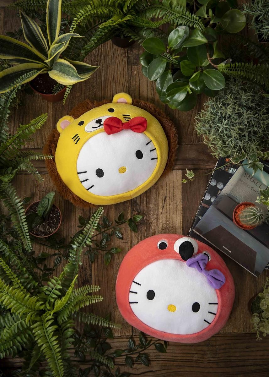 2_5月22日上午11時起「甜心粉紅鶴」與「活力獅大王」接續登場,化身非洲猛獸的Hello-Kitty,用反差的Q萌威力征服你的心!1