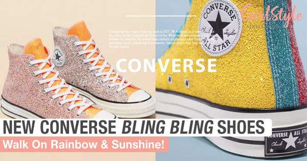 Flash Your New Kicks With Converse's New Super Bling Shoes!