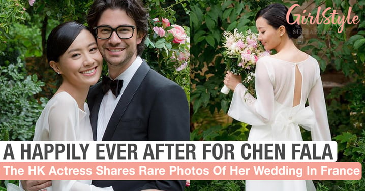 Hong Kong Actress Chen Fala Shares Rare Photos Of Her Wedding To French Husband In France