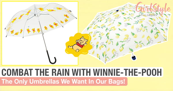 Combat The Rain In Singapore With These Winnie-the-Pooh Umbrellas From Disneyland!