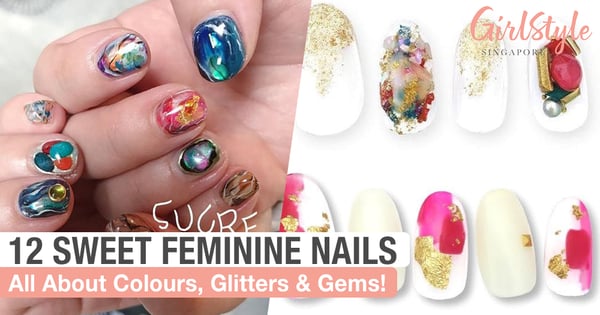 Time To Step Up Your #Nailgame? These 12 Dreamy 'Japanese' Nails Are PERFECT.