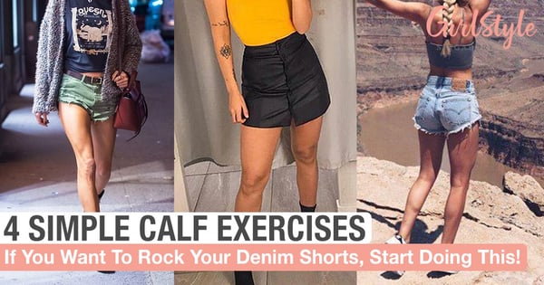 4 Quick Exercises That Will Help You Slim And Tone Your Calves FAST