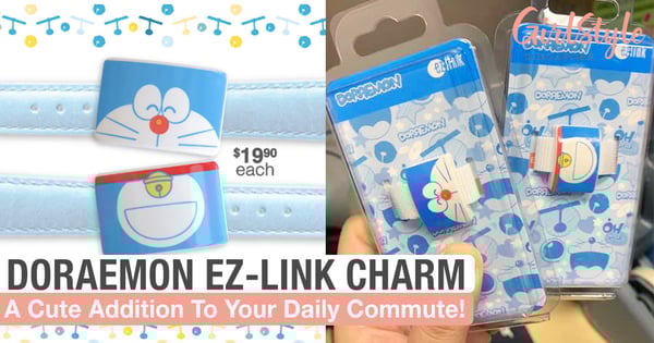 EZ-Link Just Launched An Adorable Doraemon Charm!