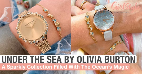 OLIVIA BURTON - Under The Sea  Crystals Watch. ❤️ Buy Olivia Burton Under The Sea Qtz Basic Blue & Purple  main image 2