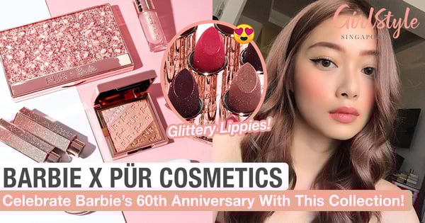 Barbie Is Celebrating Their 60th Anniversary With A Glittery PÜR Cosmetics Collaboration