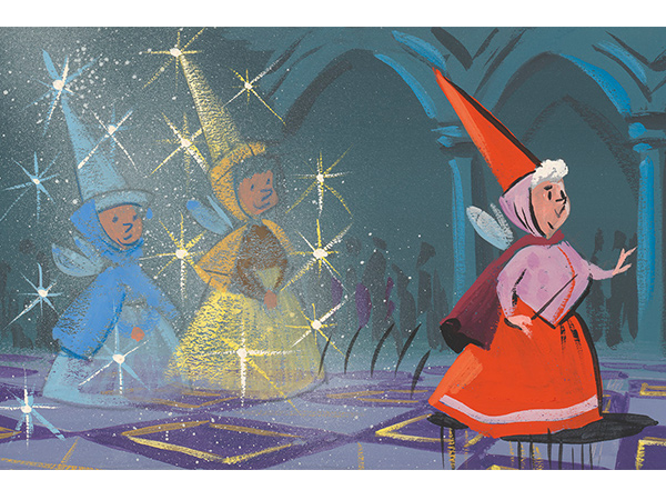 Sleeping Beauty, 1959, Concept art, Disney Studio Artist ©Disney